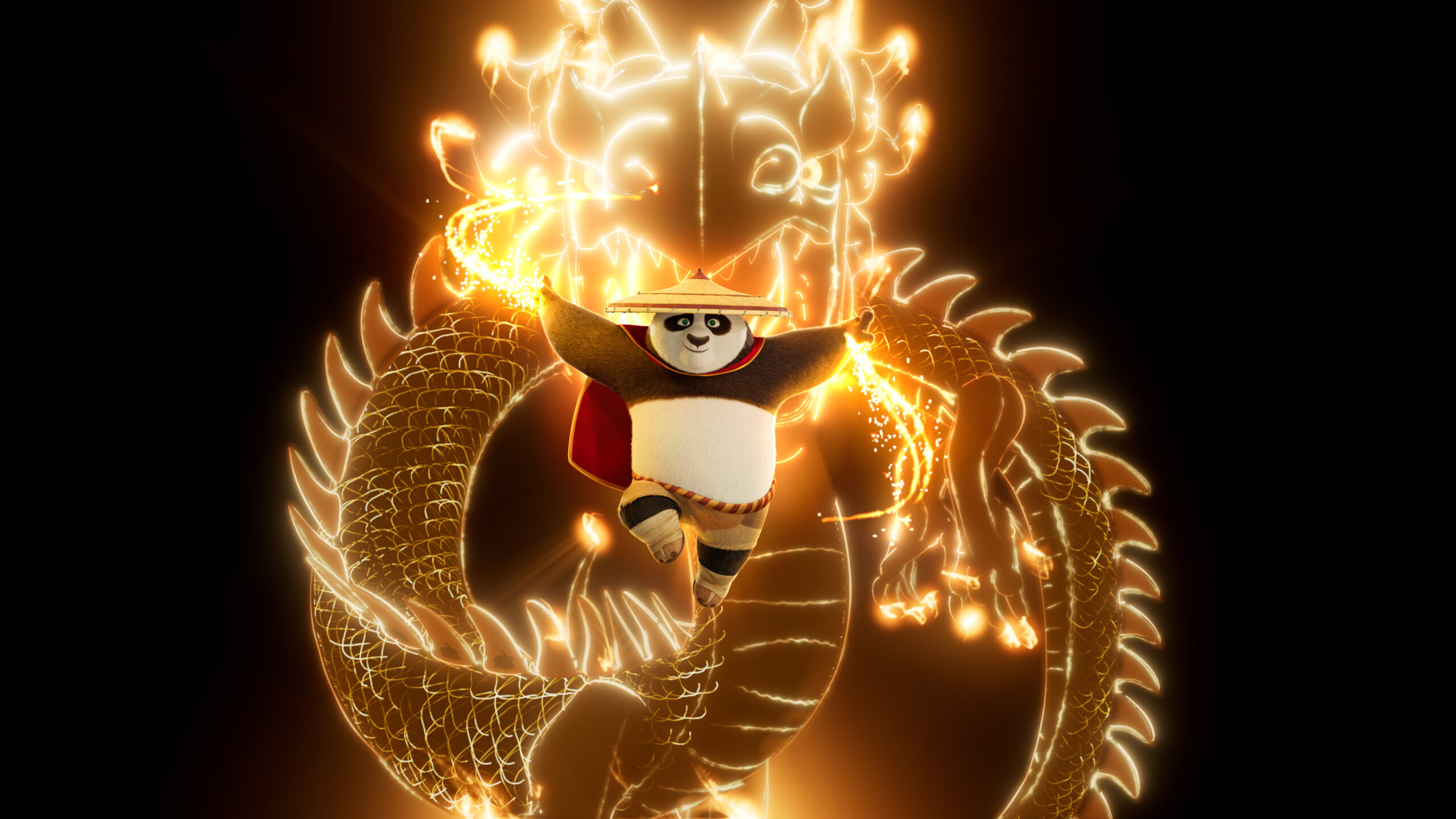 Po (Jack Black) in DreamWorks Animation’s Kung Fu Panda 4, directed by Mike Mitchell.