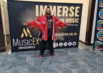 Attending MusicEx with Deadpool